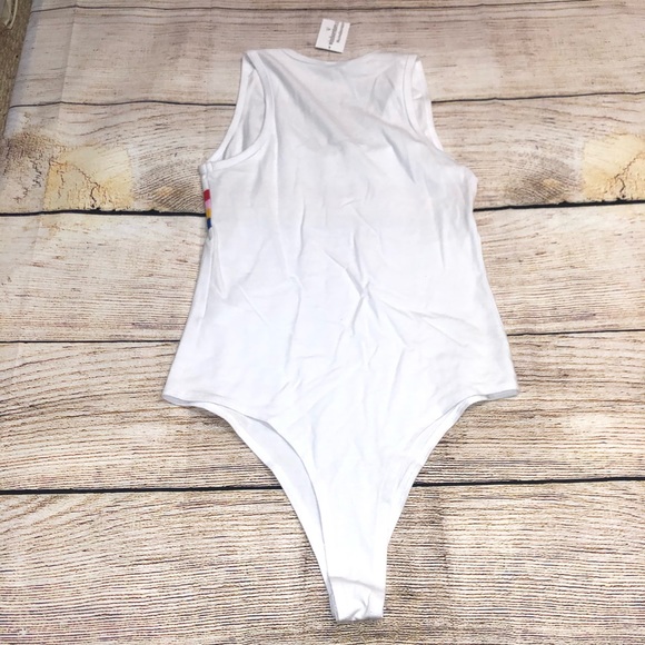 Windsor Sleeveless Body Suit with Stripes - Picture 6 of 8